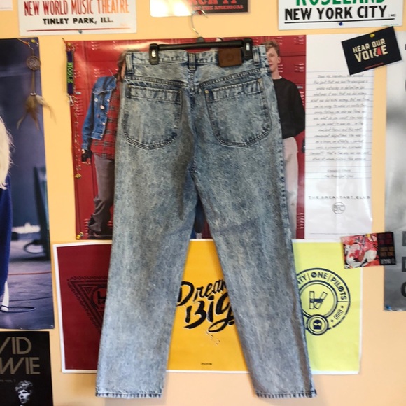 American Blue Stonewashed Dad Jeans - Picture 3 of 5